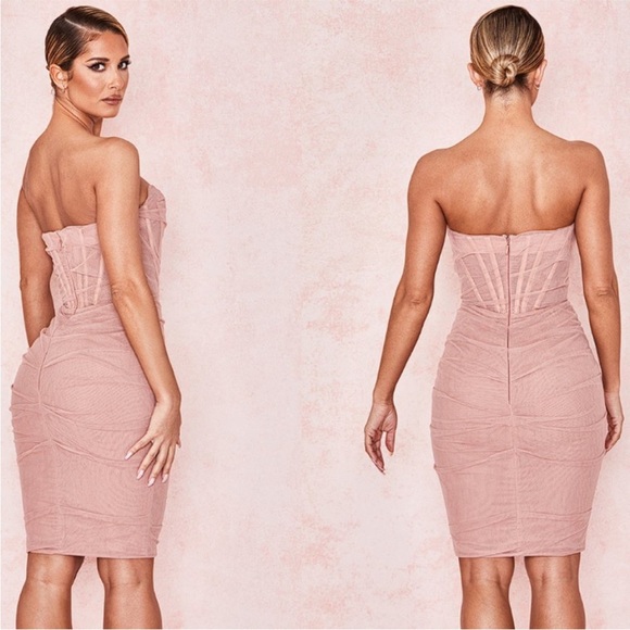 House of cb Leila Blush NWOT - Picture 4 of 10